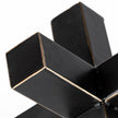Mercana Abel Black Metal Jack W/ Gold Accents