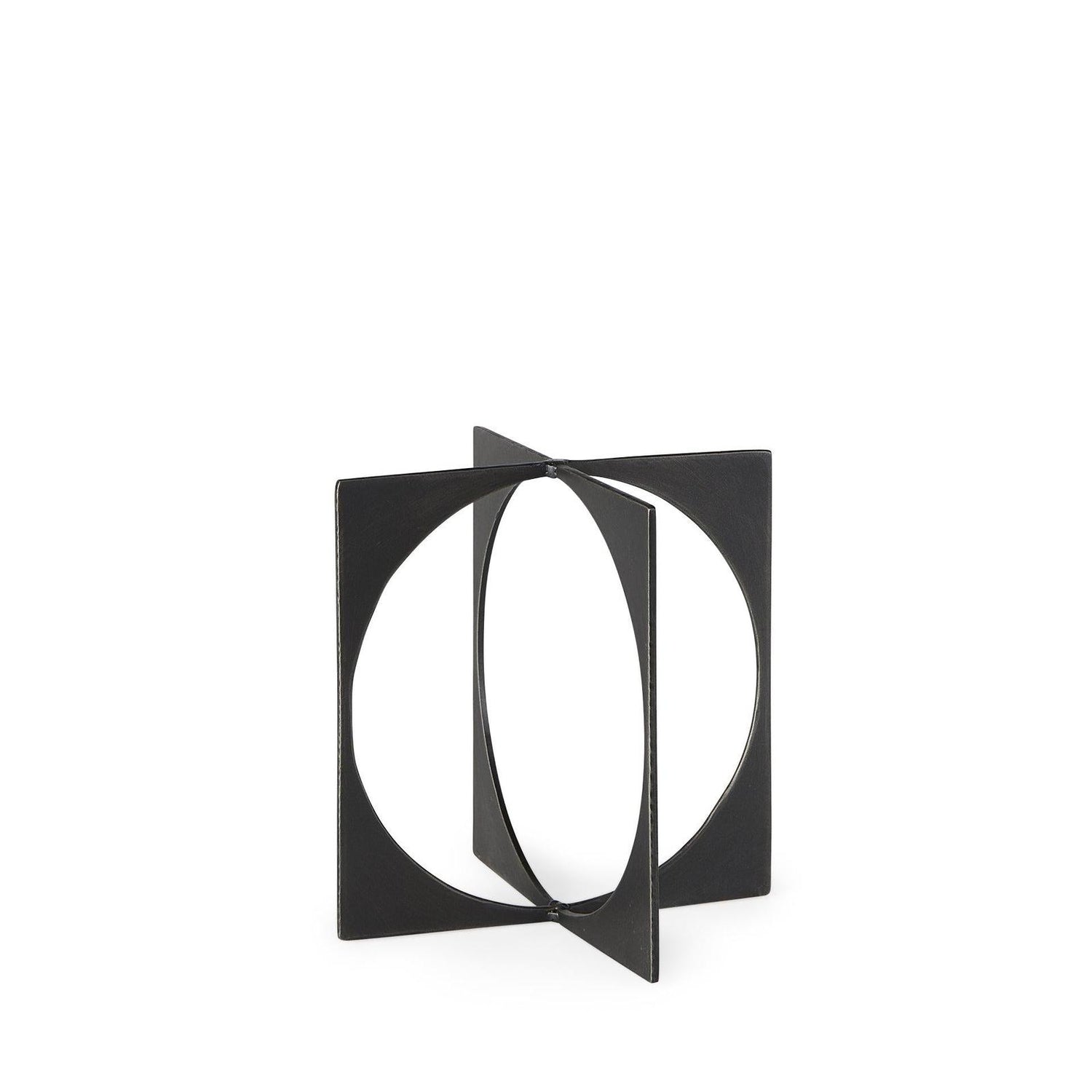 Mercana Lima Gunmetal Metal Decorative Object