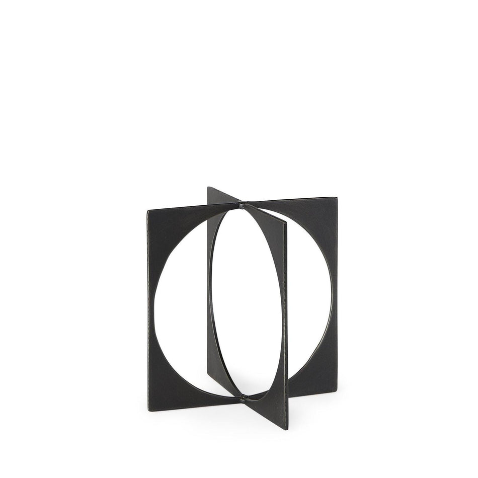 Mercana Lima Gunmetal Metal Decorative Object