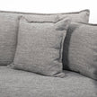 Mercana Roy Upholstered and Brown Wood Frame Arm Chair Clearance