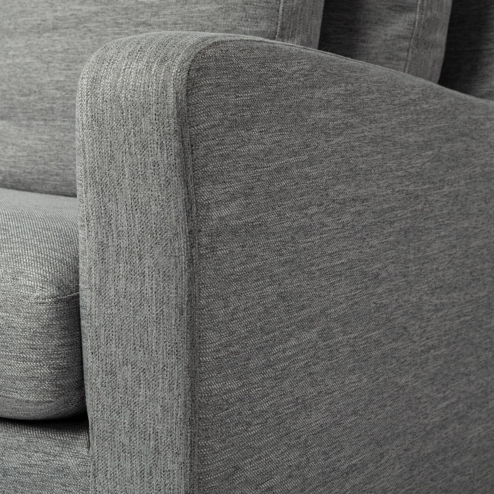 Mercana Denly Gray Slipcover Upholstered Arm Chair