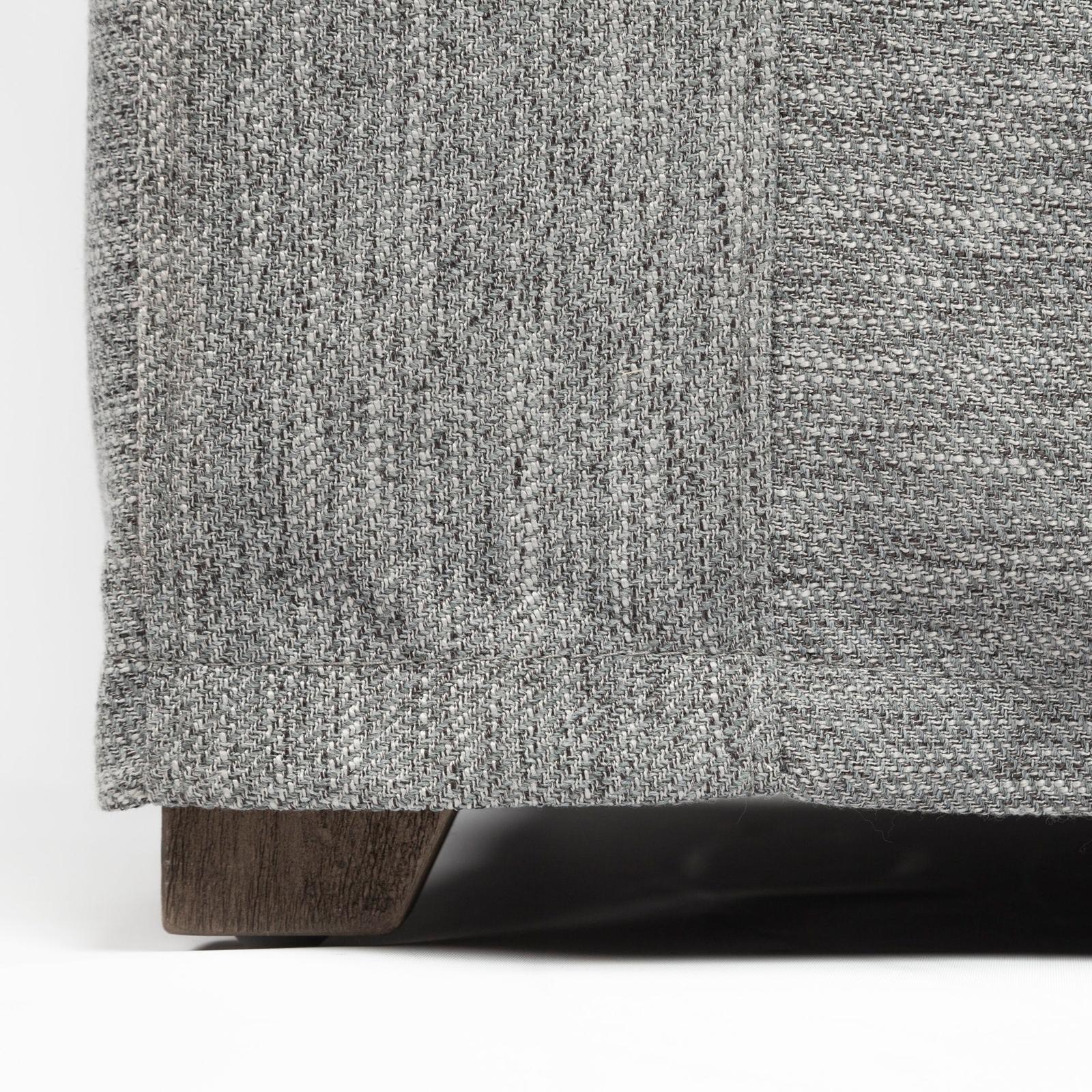 Mercana Denly Gray Slipcover Upholstered Arm Chair