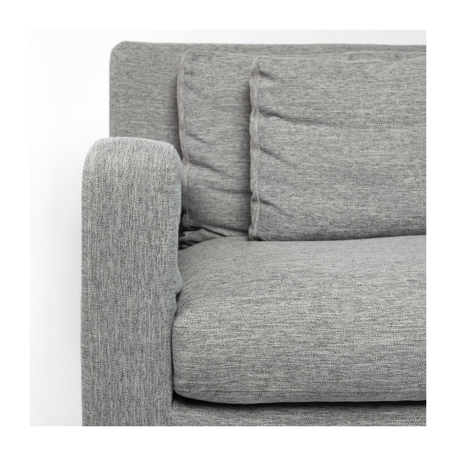 Mercana Denly Gray Slipcover Upholstered Arm Chair