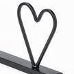 Mercana Wild at Heart Black Metal Sign Clearance