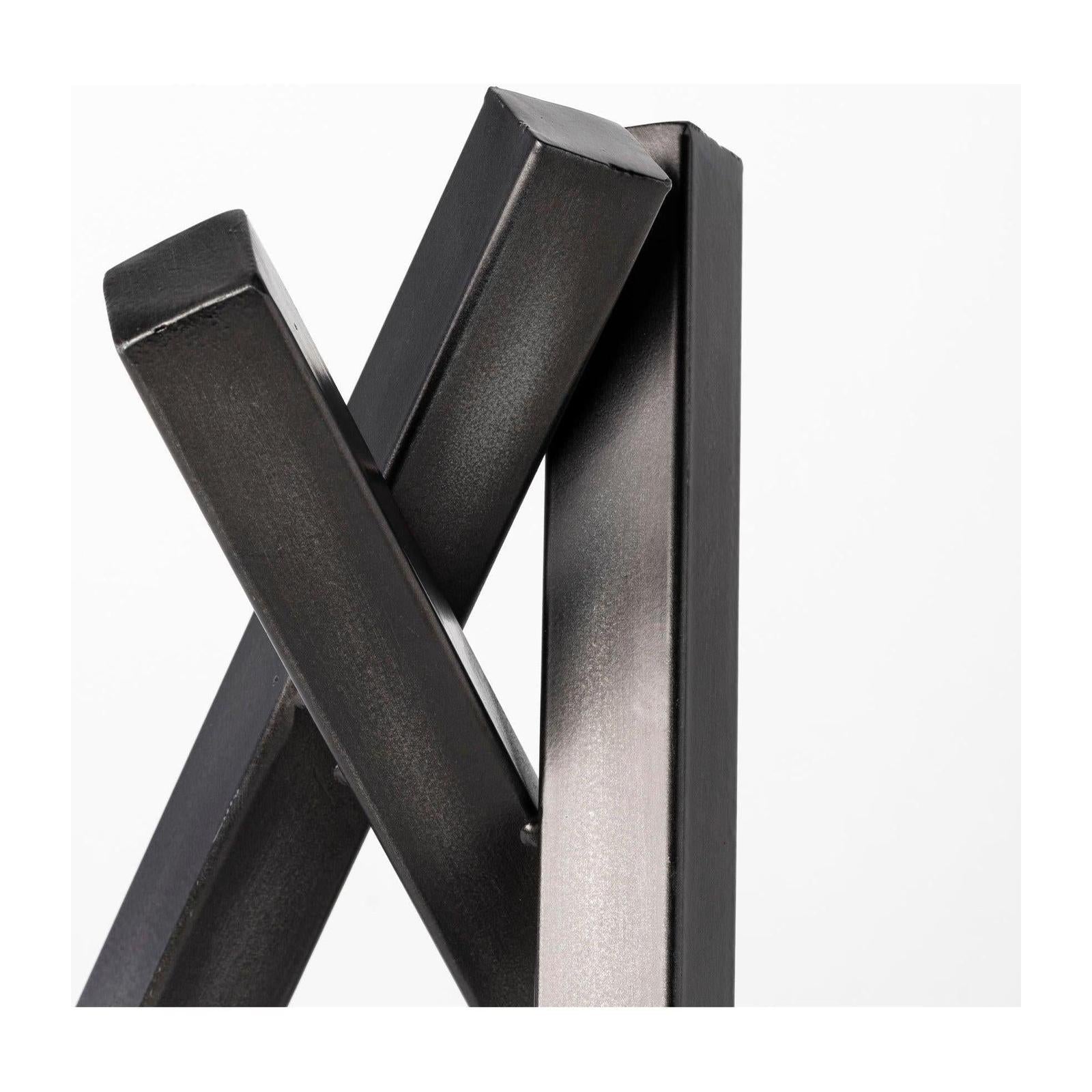Mercana Bastian Black Metal Abstract Object