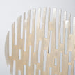 Mercana Ezra Gold Metal Circular Decorative Object