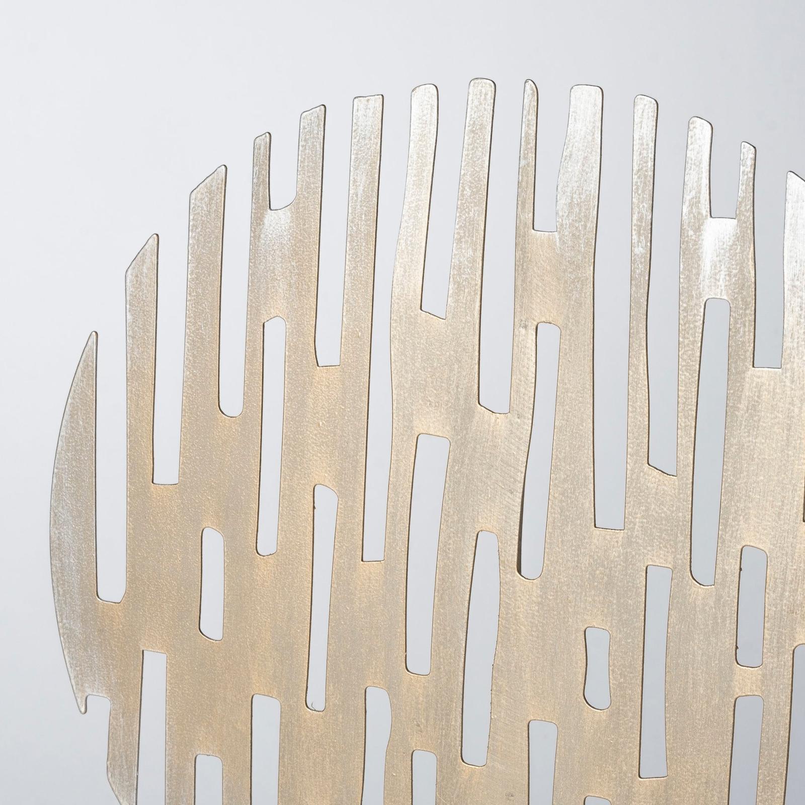 Mercana Ezra Gold Metal Circular Decorative Object