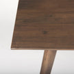 Mercana Nicholas Brown Solid Wood Top Metal/Wood Leg Dining Table Clearance