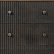Mercana Grace Two-Tone Brown Solid Wood 6 Drawer Sideboard