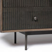Mercana Grace Two-Tone Brown Solid Wood 6 Drawer Sideboard