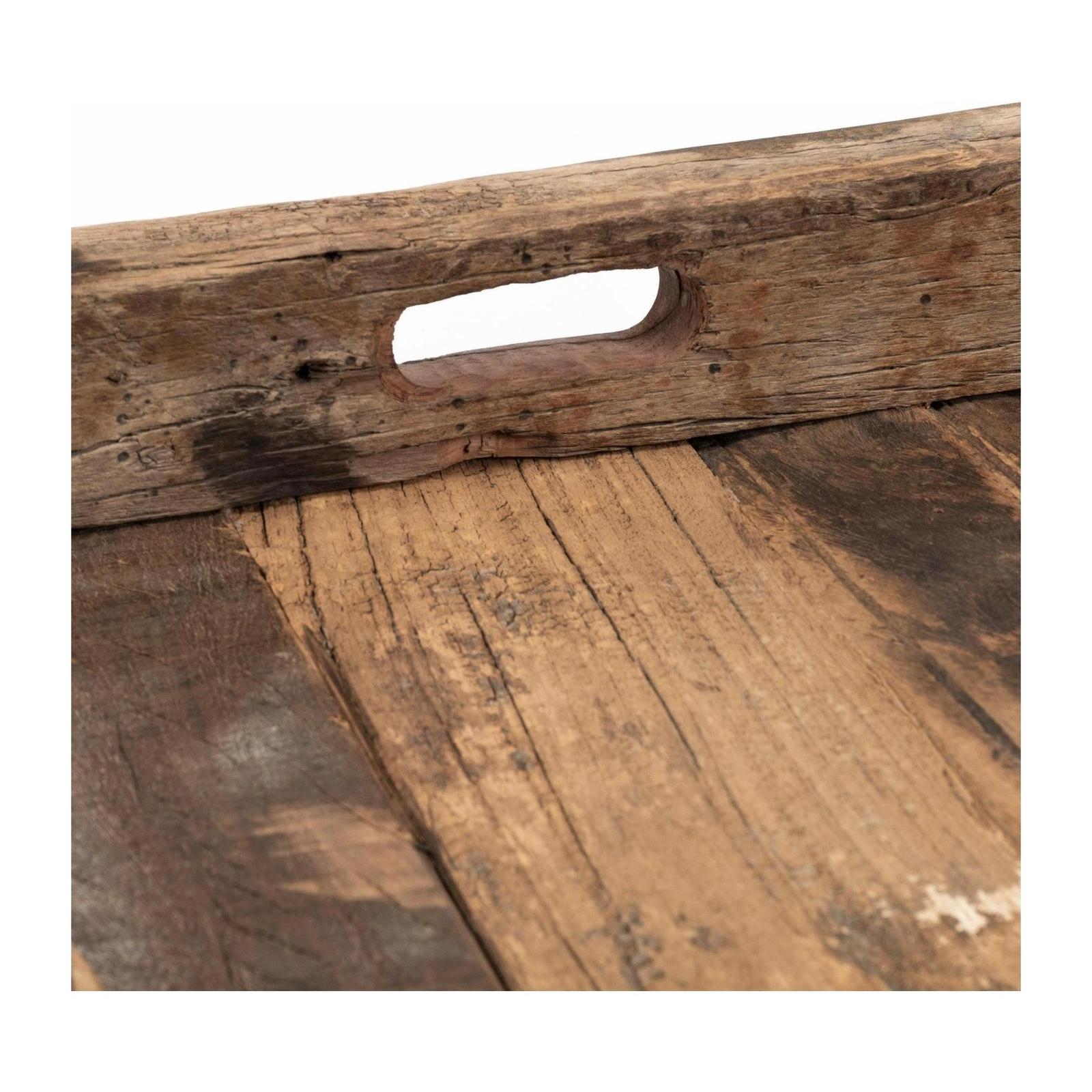 Mercana Carson Brown Reclaimed Wood Tray
