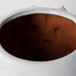 Mercana Julian Glossy White Ceramic Spoked Vase