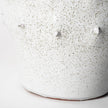 Mercana Julian Glossy White Ceramic Spoked Vase
