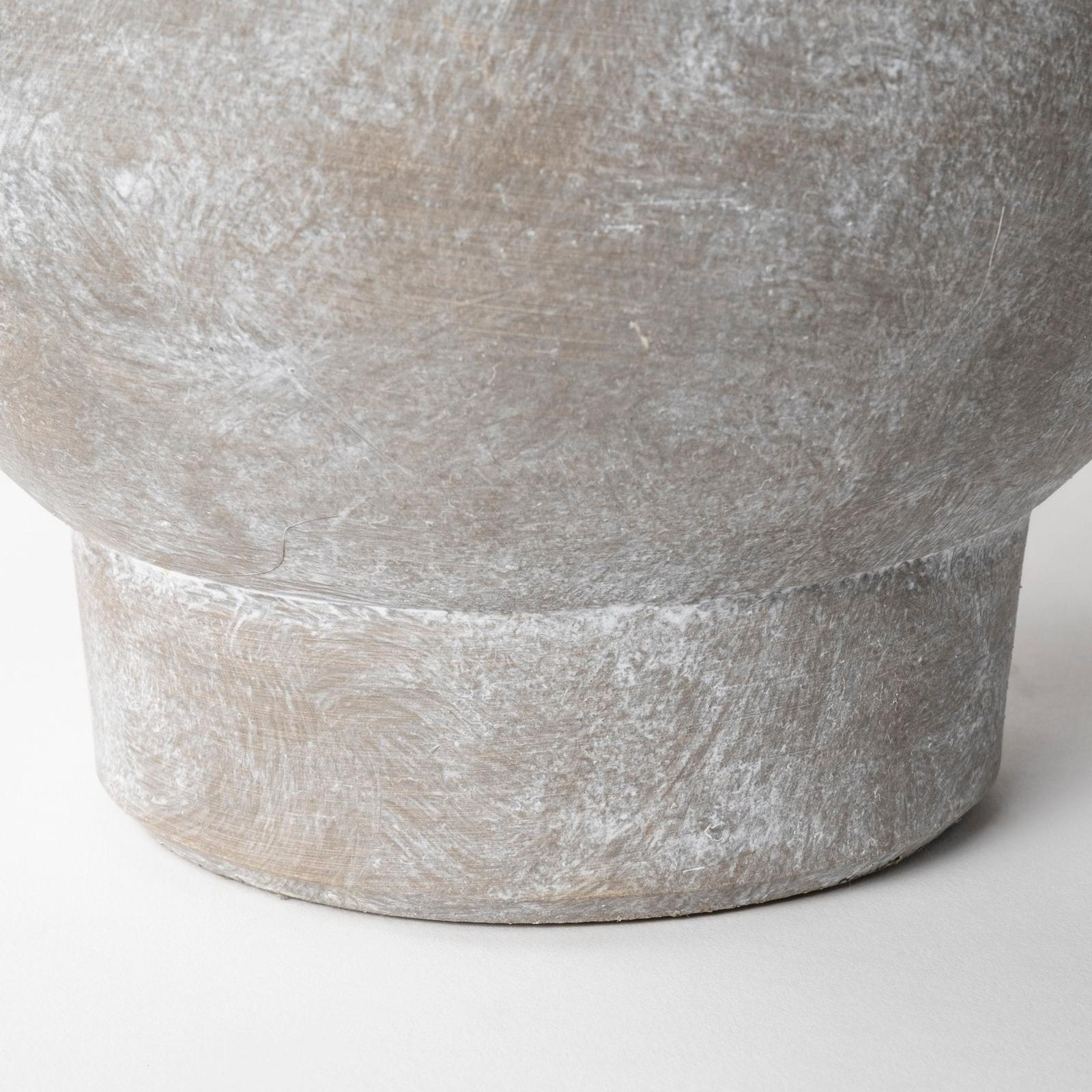 Mercana Deya Rustic Brown Ceramic Vase