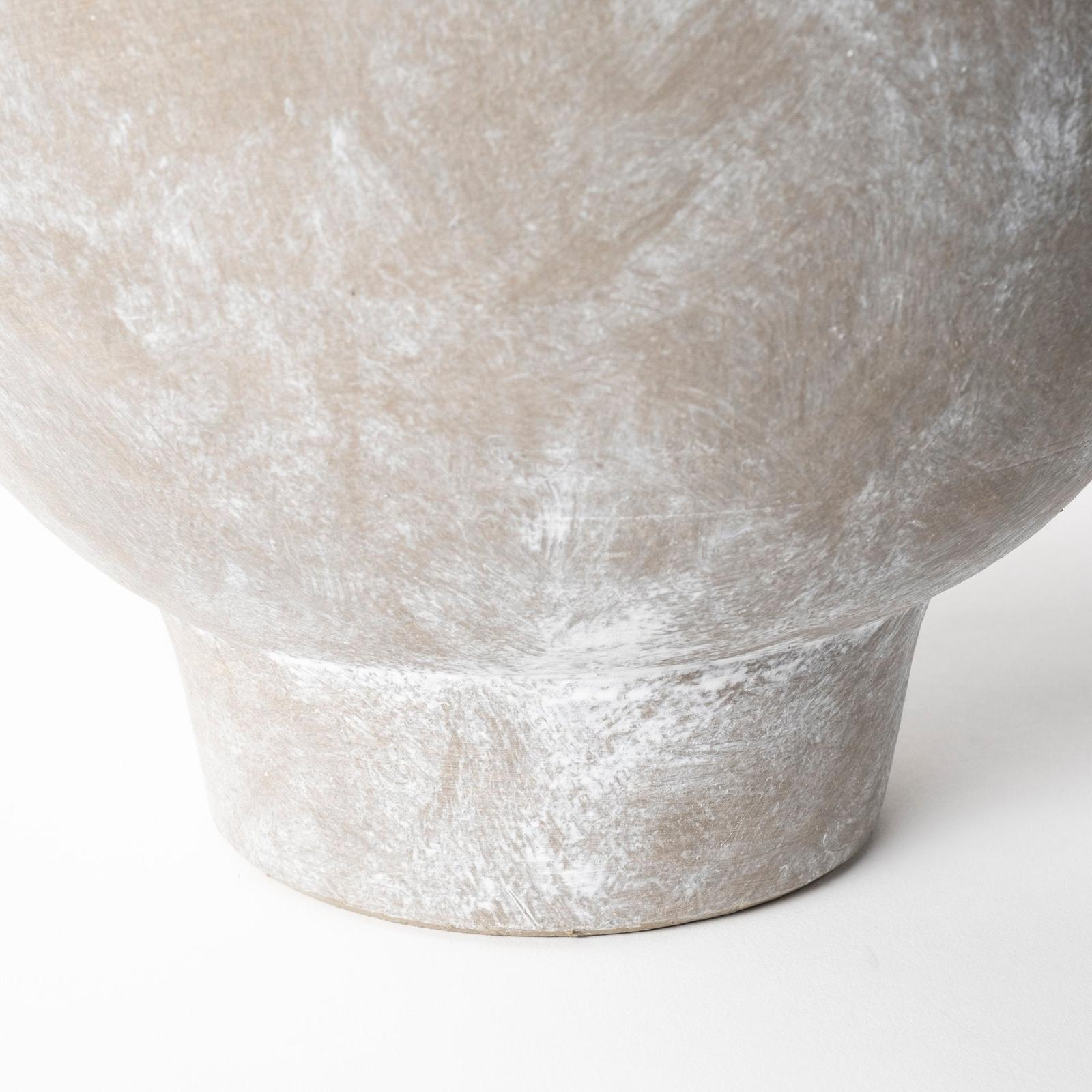 Mercana Deya Rustic Brown Ceramic Vase