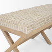 Mercana Solis Brown Base Accent Bench