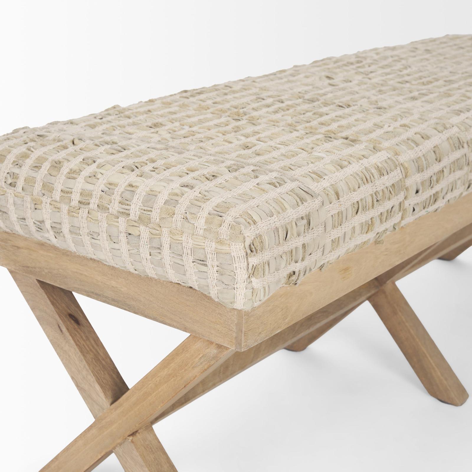 Mercana Solis Brown Base Accent Bench