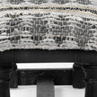 Mercana Denison Black Cushion Top W Black Wood Base Accent Bench Clearance