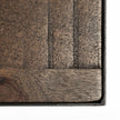 Mercana Trestman Square Top Medium Brown Wood and Iron Cross Braced End/Side Table Clearance