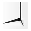 Mercana Ballatine Round Top w/ Black Metal Base Accent Table