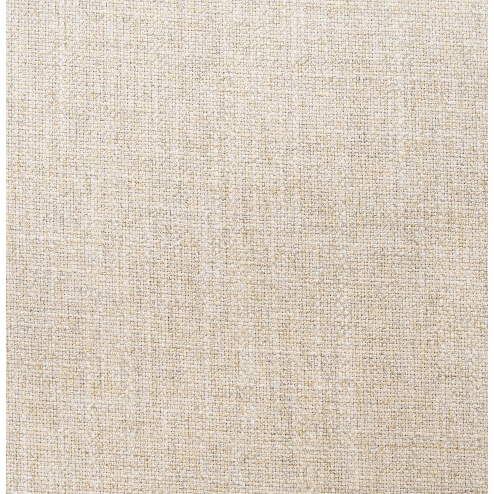 Mercana Topanga Cream Fabric Wrap Wooden Frame Dining Chair