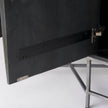 Mercana Hogarth Brown Solid Wood Base 4 Cabinet Sideboard