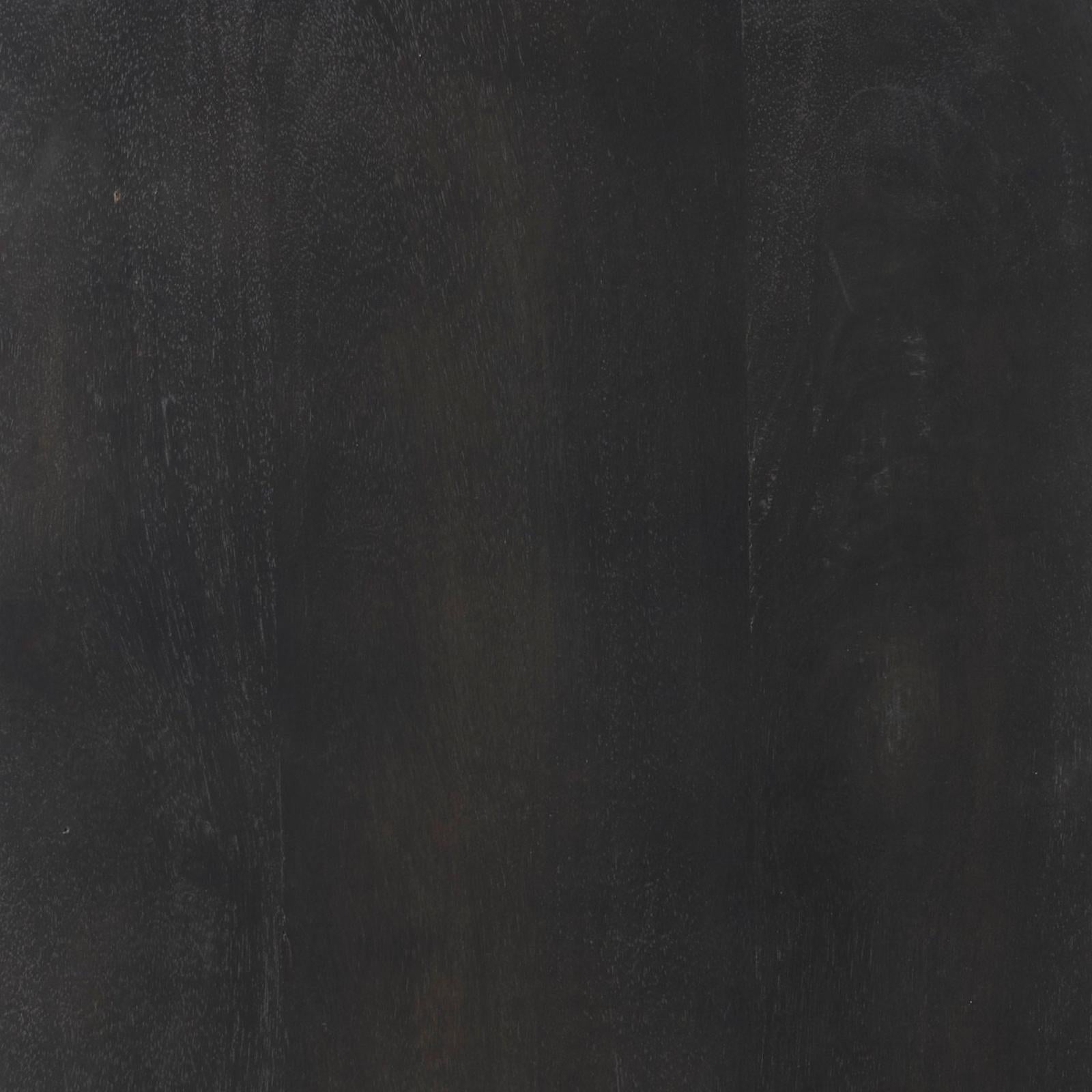 Mercana Hogarth Brown Solid Wood Base 4 Cabinet Sideboard