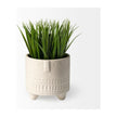 Mercana Jacob White Ceramic Smiling Face Vase Clearance