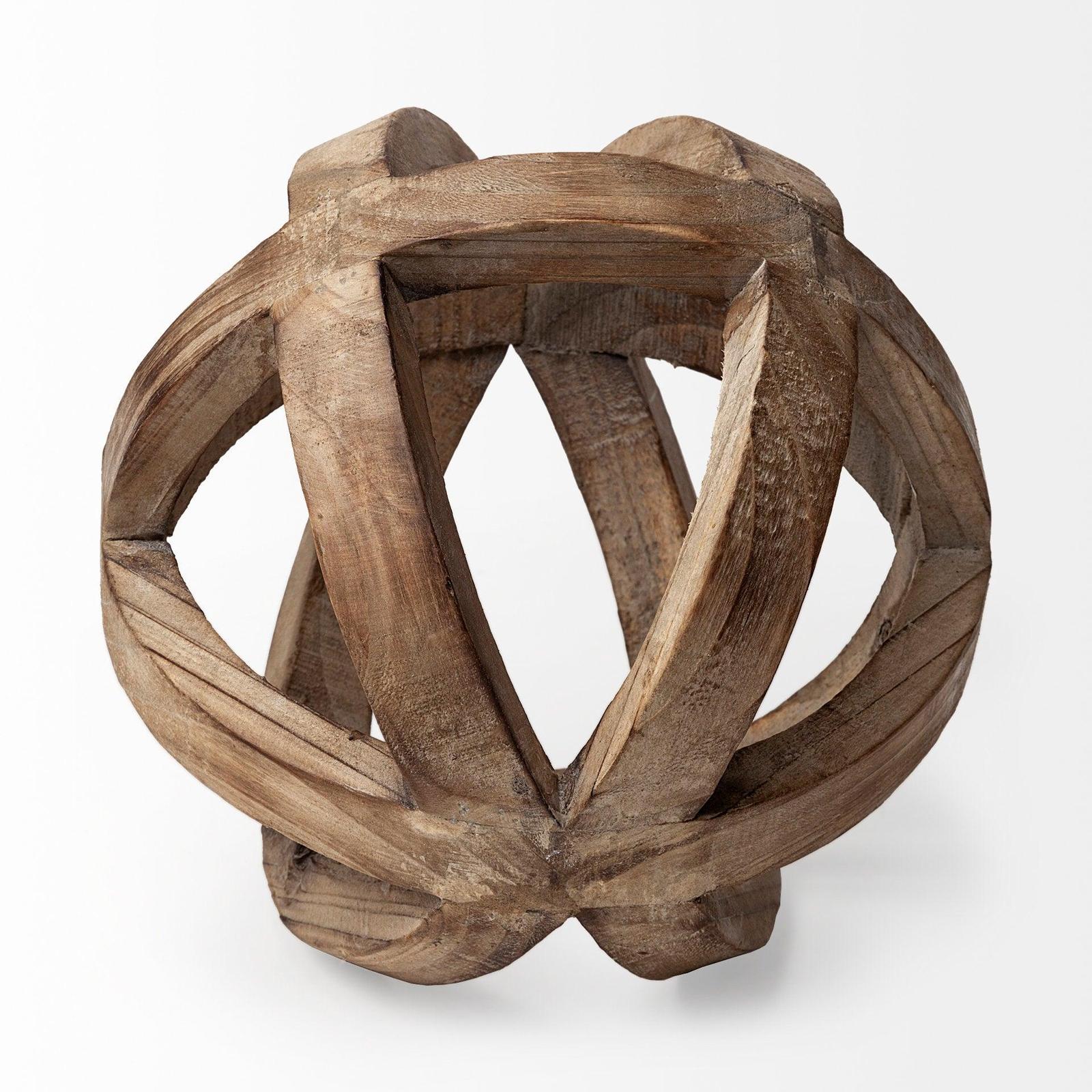 Mercana Tibik Natural Wooden Orb