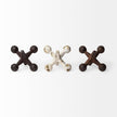 Mercana Jax Cast Iron Metal Jacks- Set of 3