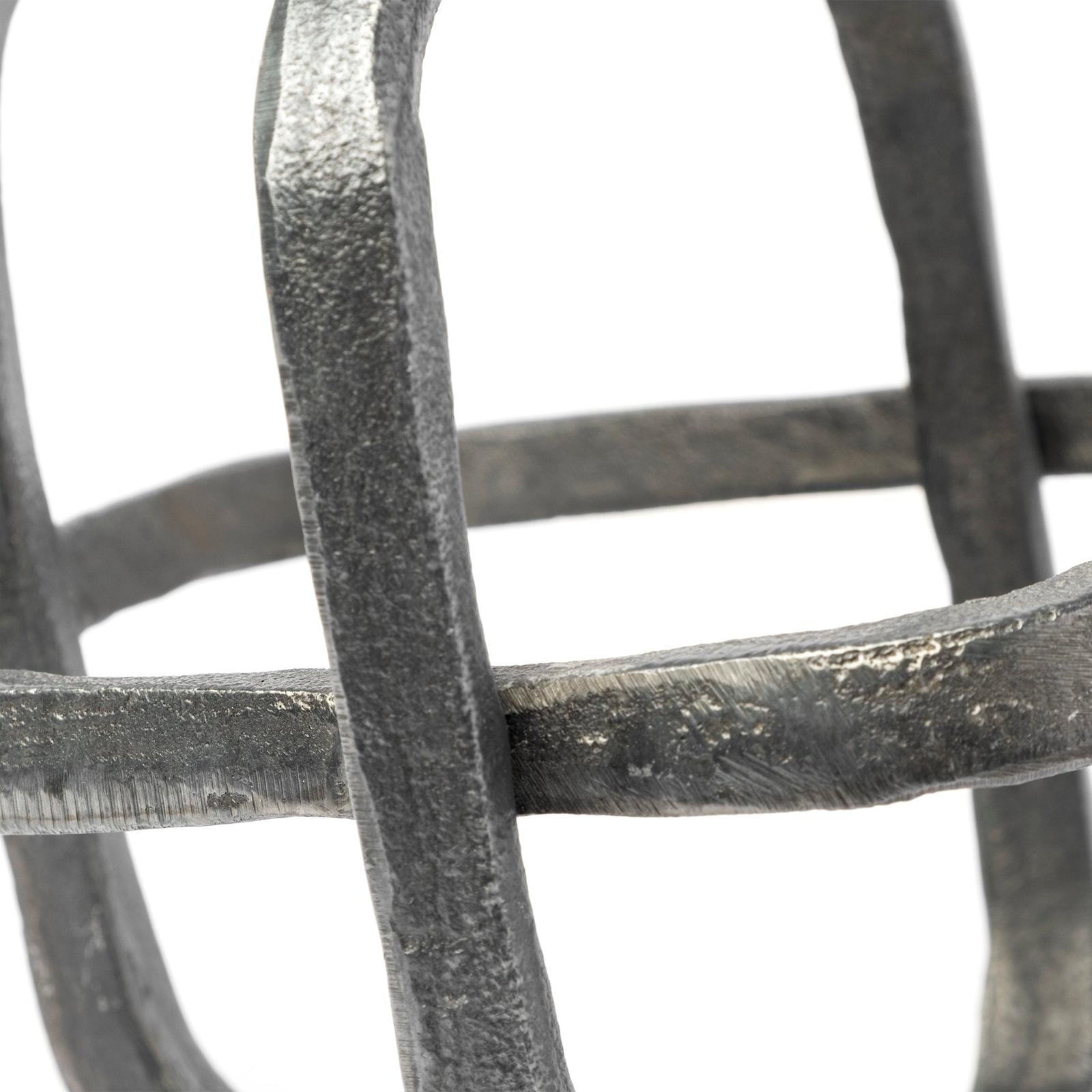 Mercana Willem Metal Open Cube Decor Object Clearance