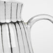 Mercana Lome White/Black Ceramic Jug