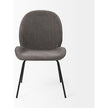 Mercana Inala Grey Seat Metal Frame Dining Chair Clearance