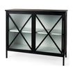 Mercana Aurelia Two Door Glass Cabinet Clearance