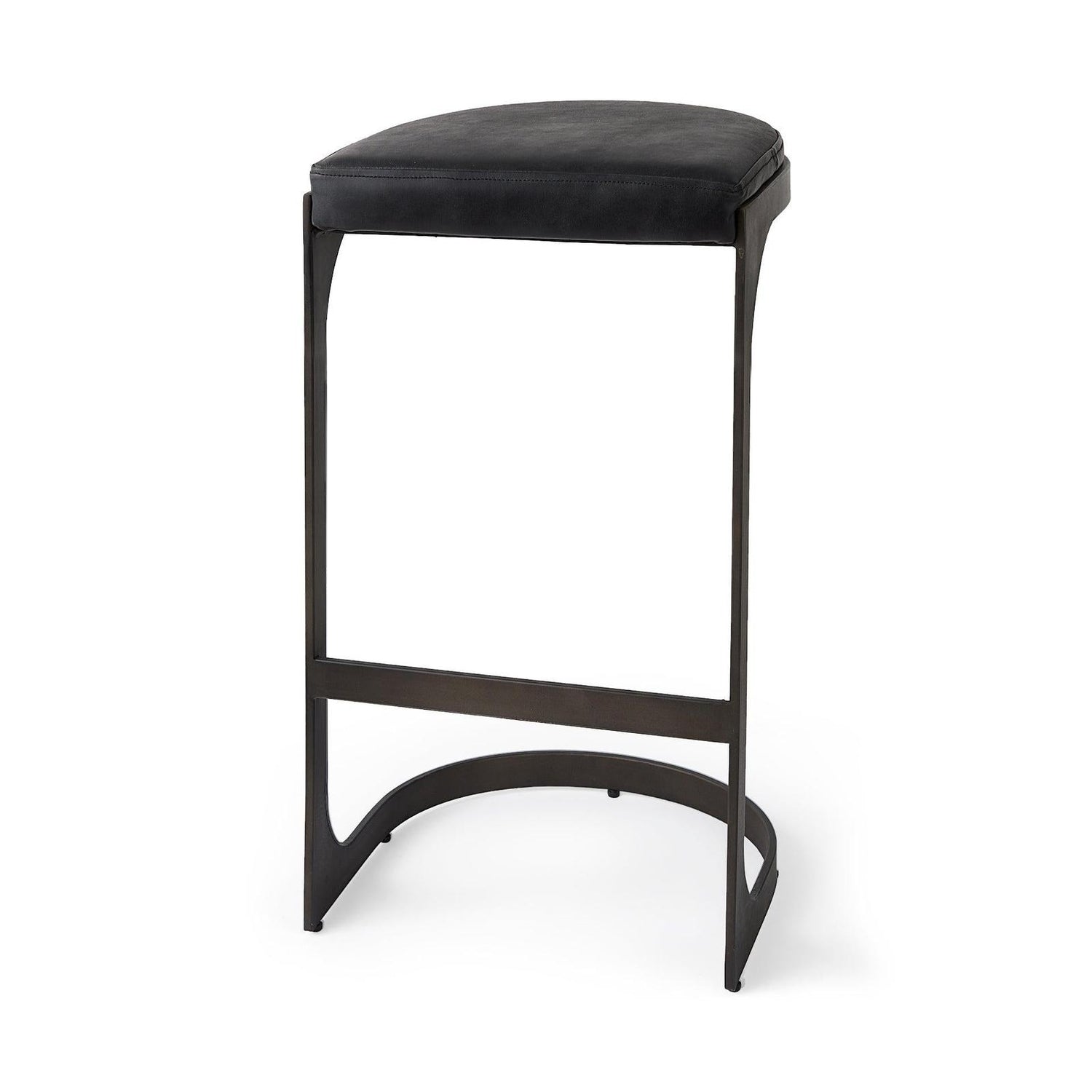 Mercana Tyson Leather W/ Metal Frame Bar Stool Clearance