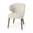 Mercana Niles Wooden Legs Wingback Dining Chair
