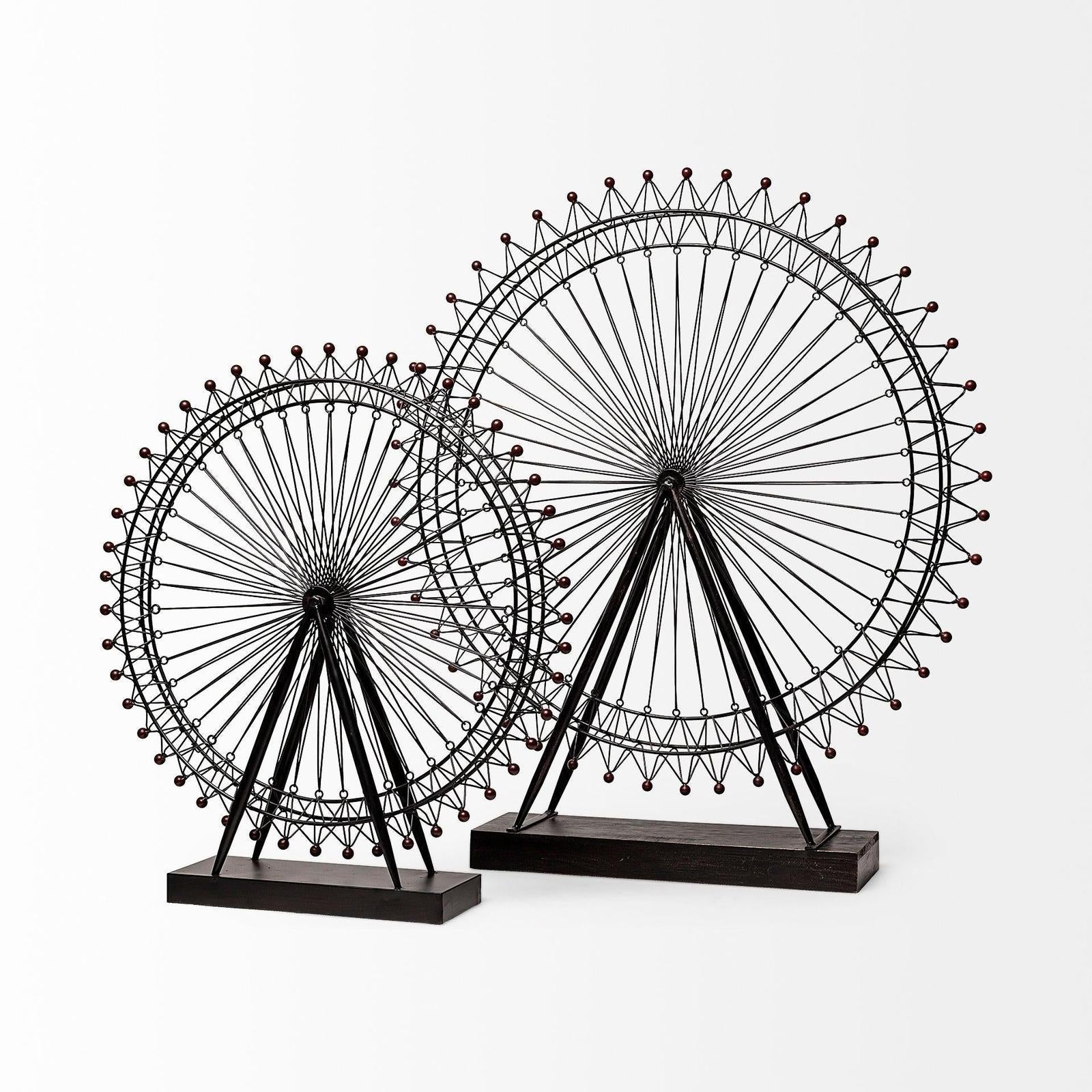 Mercana London Eye Black Metal London Eye Replica