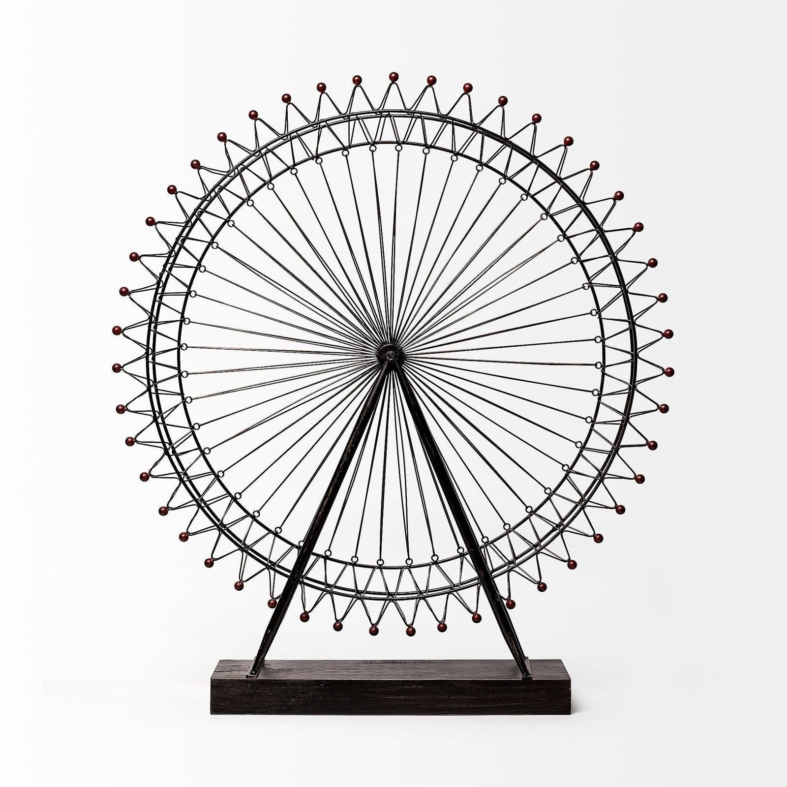 Mercana London Eye Black Metal London Eye Replica