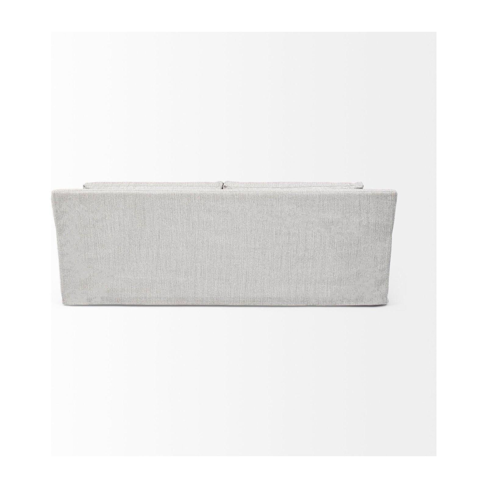 Mercana Denly Slipcover Three Seater Sofa