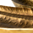 Mercana Karmen Gold Hammered Oversized Bowls- Set of 2 Clearance