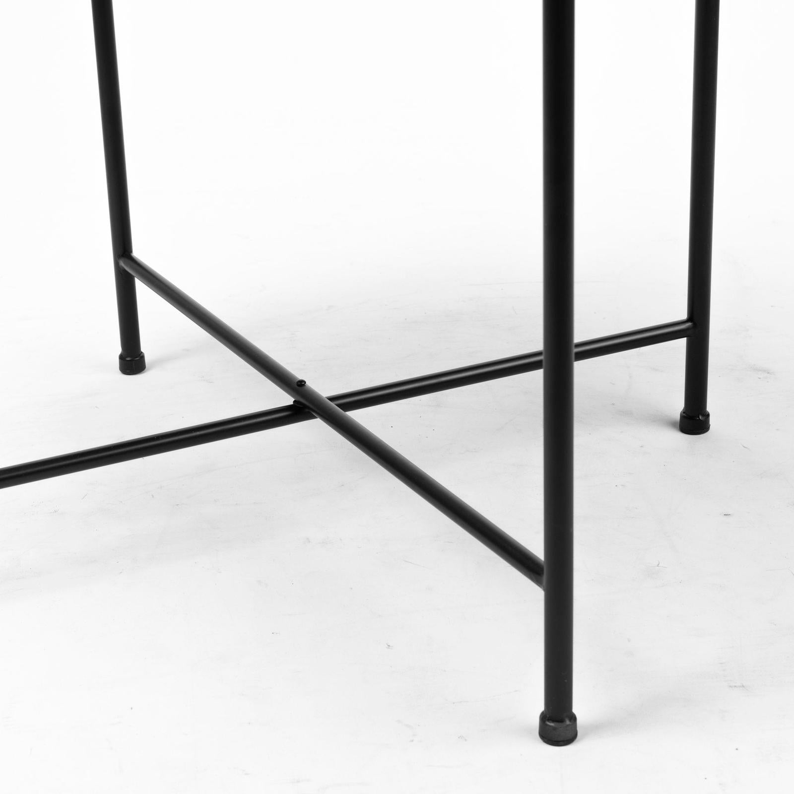 Mercana Samantha Black Mirror Top Accent Table