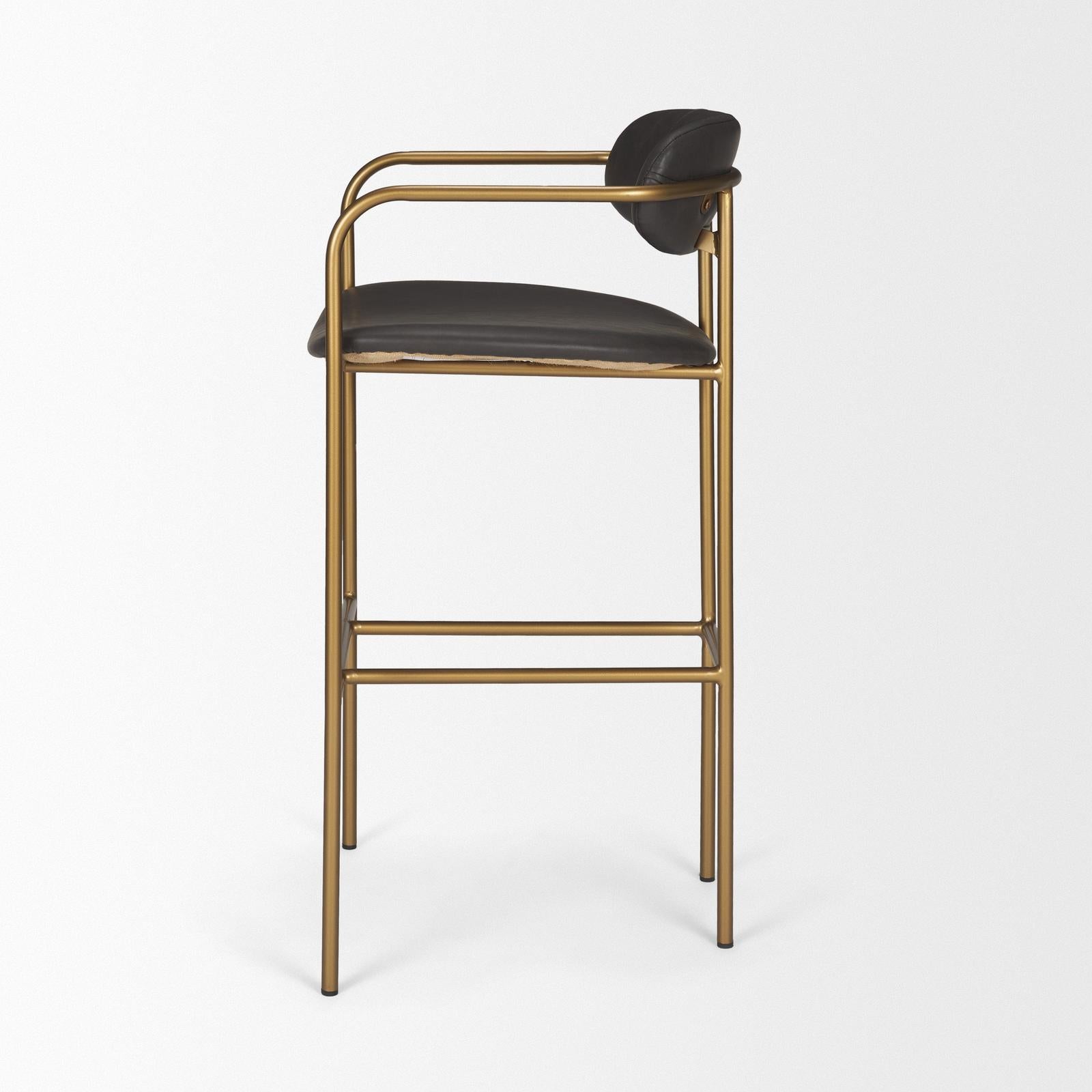 Mercana Parker Metal Bar Stool