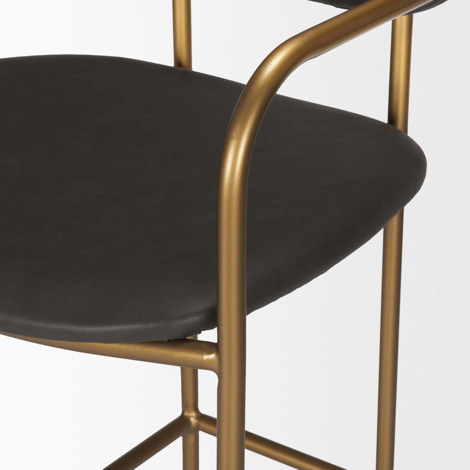 Mercana Parker Metal Bar Stool