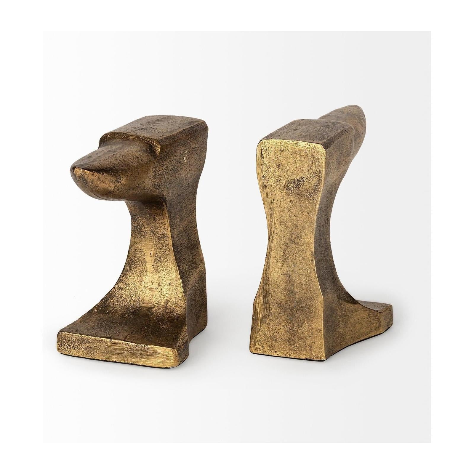 Mercana Anvilia Anvil Shaped Bookends- Set of 2 Clearance