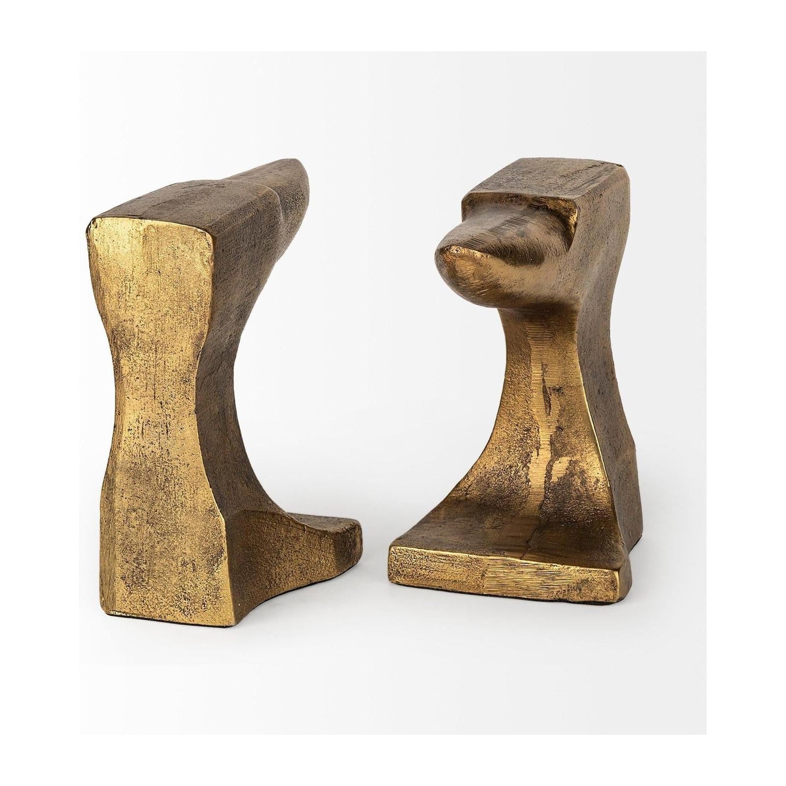 Mercana Anvilia Anvil Shaped Bookends- Set of 2 Clearance
