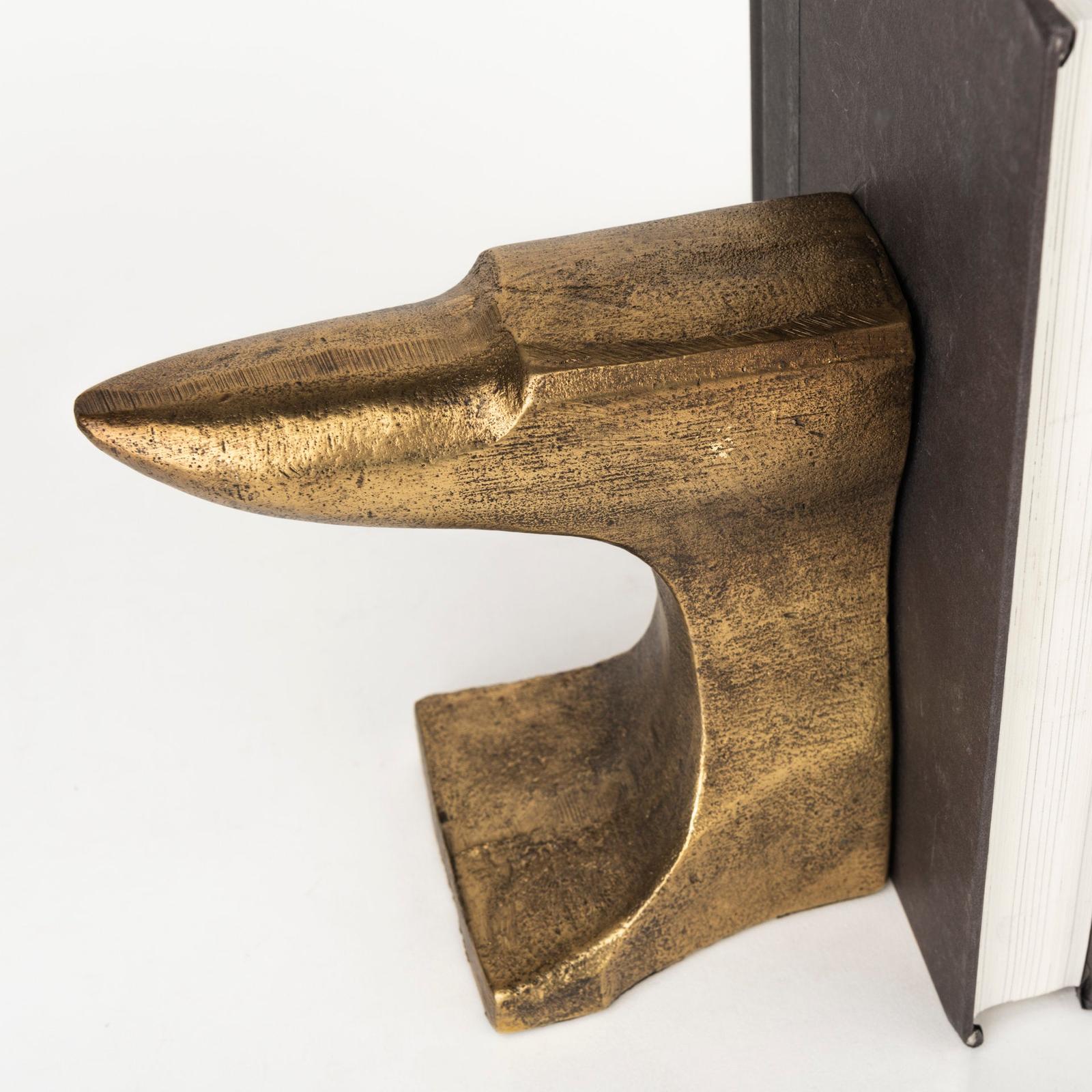 Mercana Anvilia Anvil Shaped Bookends- Set of 2 Clearance