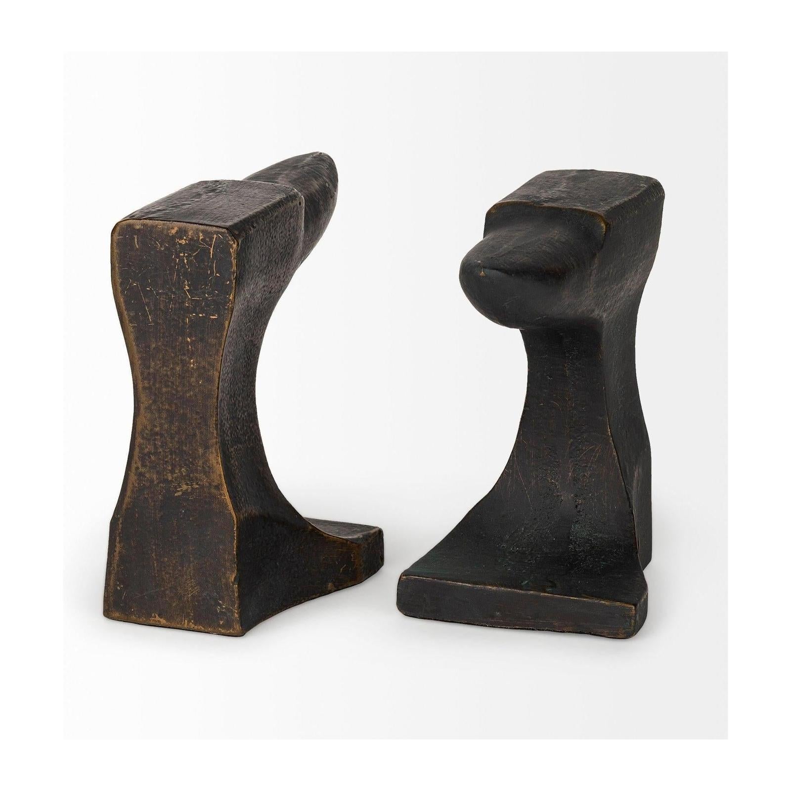 Mercana Anvilia Anvil Shaped Bookends- Set of 2 Clearance