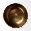 Mercana Karmel Gold Hammered Aluminum Bowl
