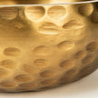 Mercana Karmel Gold Hammered Aluminum Bowl