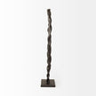 Mercana Rizwan Black Aluminum Braided Circular Object